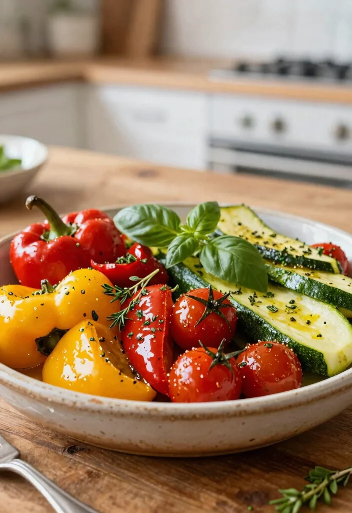 14 Healthy Vegetable Recipes Full of Flavor and Color 1 14 Healthy Vegetable Recipes Full of Flavor and Color - 1. Mediterranean Roasted Vegetable Medley 1