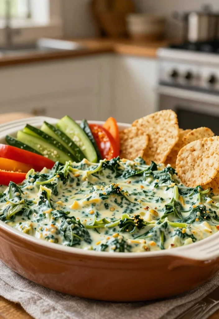 14 Healthy Vegetable Recipes Full of Flavor and Color 134 14 Healthy Vegetable Recipes Full of Flavor and Color - 13. Spinach and Artichoke Dip 1