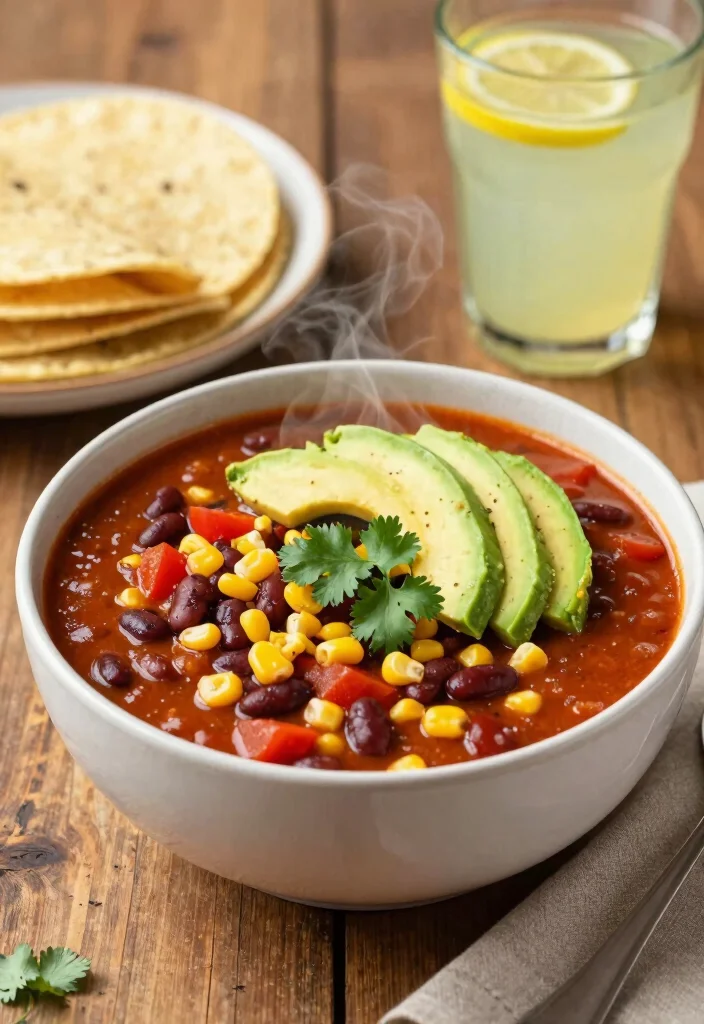14 High Protein Dinner Recipes for Filling Balanced Meals 122 14 High Protein Dinner Recipes for Filling Balanced Meals - 12. Vegan Chili with Kidney Beans 1