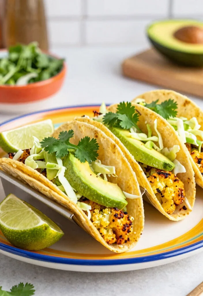 14 High Protein Dinner Recipes for Filling Balanced Meals 144 14 High Protein Dinner Recipes for Filling Balanced Meals - 14. Vegan Cauliflower Tacos 1