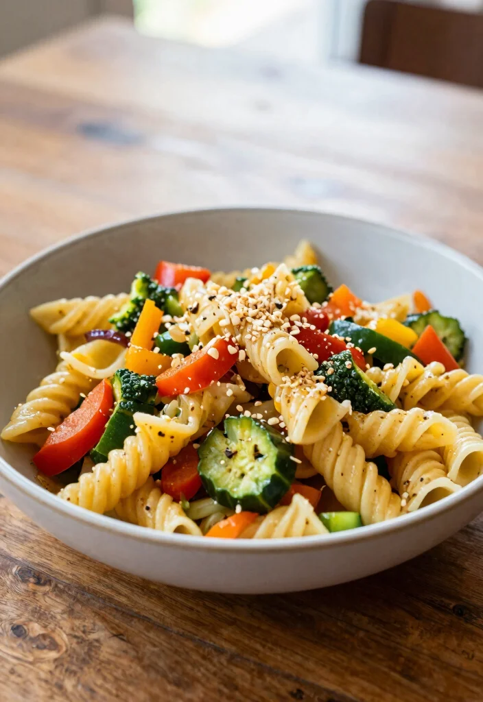 14 Vegan Recipes for Easy Plant Based Cooking 12. Vegan Pasta Primavera 0