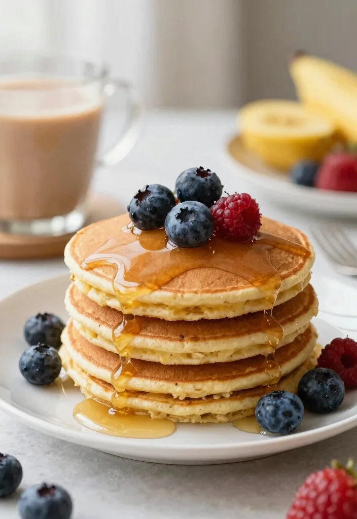14 Vegan Recipes for Easy Plant Based Cooking 8. Banana Oatmeal Pancakes 0