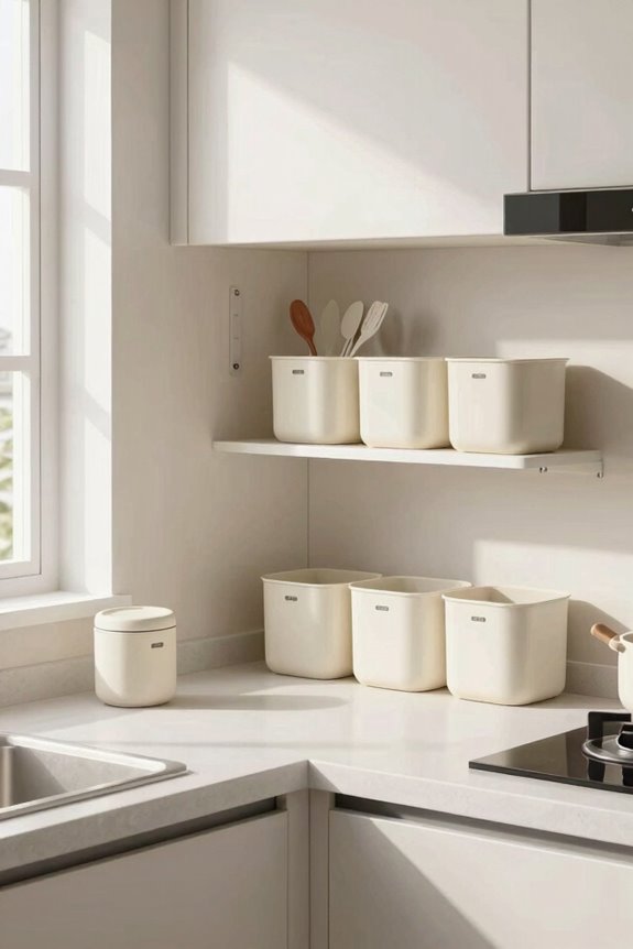 5 Minimal Kitchen Ideas for a Cleaner More Functional Space 4 assign every item its home