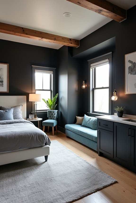 basement bedrooms tailored privacy accessibility multifunctional furniture