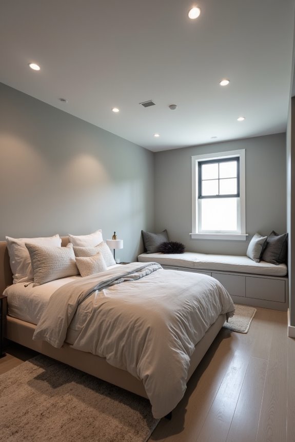 beadboard ceiling recessed lighting