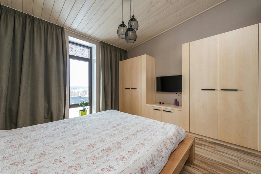 bedroom storage hacks for tight spaces