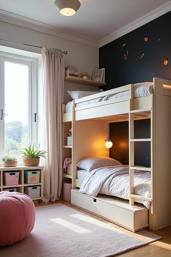 bunk beds modular flexible zones