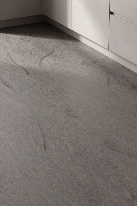 colorful resilient antimicrobial linoleum durability