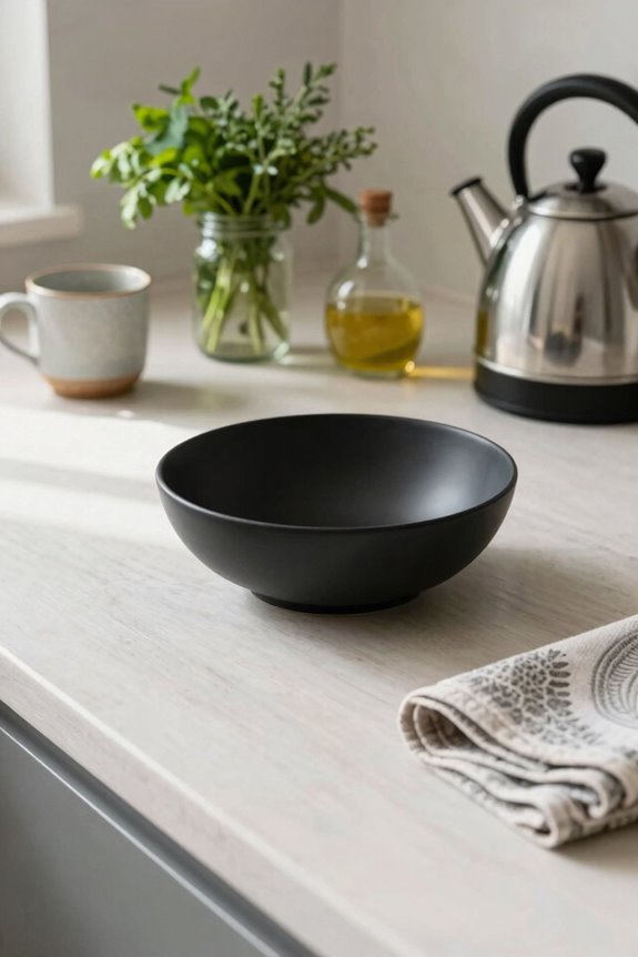 5 Kitchen Counter Decor Ideas to Transform Your Space 1 decluttered counter purposeful essentials