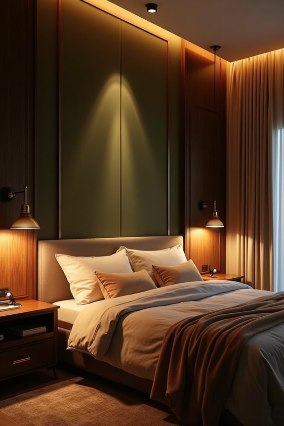 dimmable overhead mood lighting