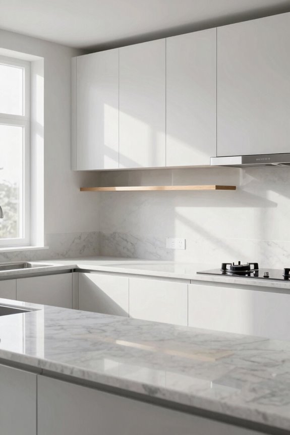 10 White Kitchen Ideas for a Modern Clean Home 3 fixtures anchor white kitchen palette