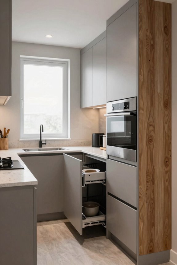galley kitchen compact efficient layout