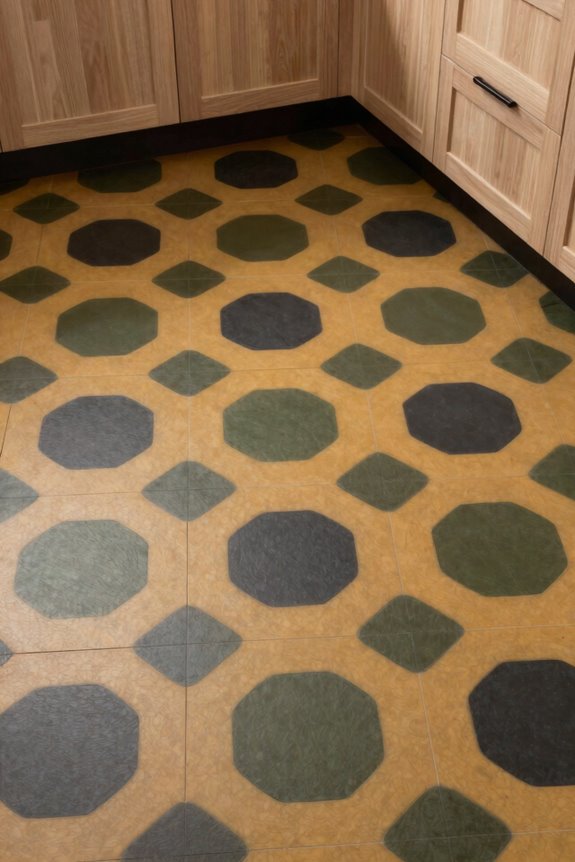 geometric linoleum patterns for kitchens jormg