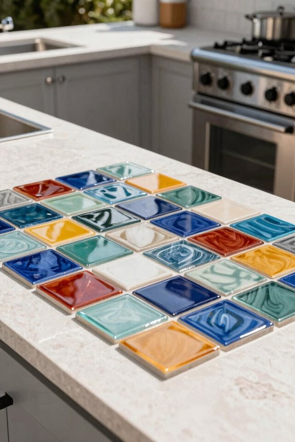 7 Outdoor Kitchen Tile Designs That Transform Your Space 4 glass and ceramic accent tiles elevate outdoor kitchens
