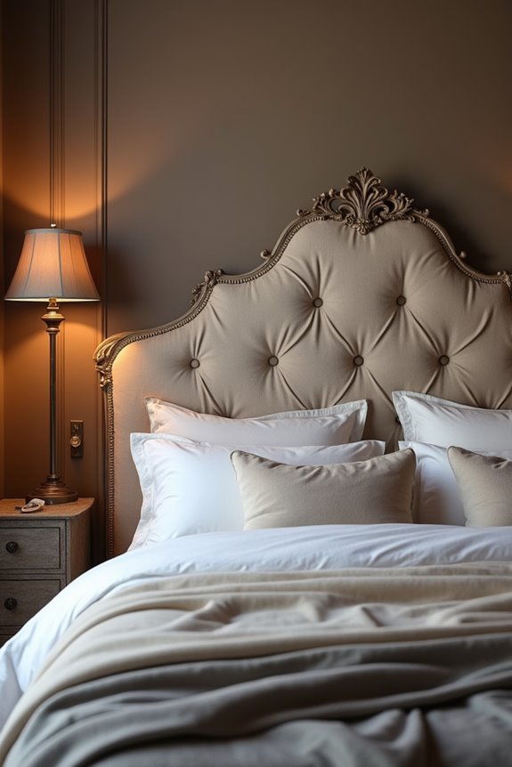 headboard as room focal point