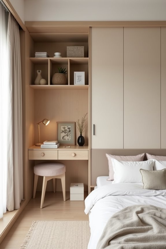 hidden storage clutter free serenity