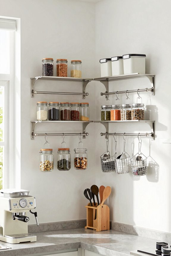 7 Kitchen Storage Ideas to Maximize Your Space 1 hidden vertical cabinet storage expansion