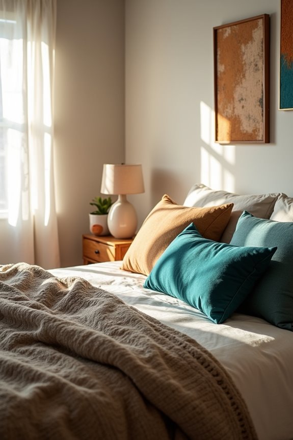 layered textiles with coordinated wall d cor