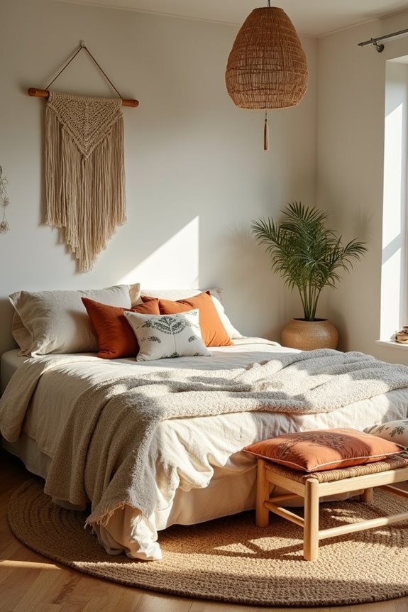 layered textures cohesive textiles balanced patterns