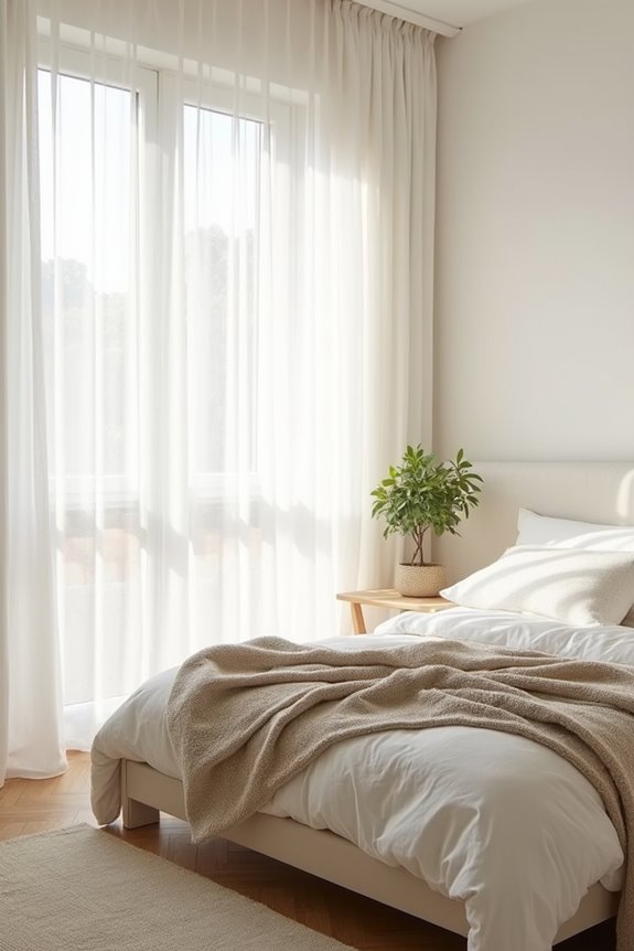 layered whites textured focal point