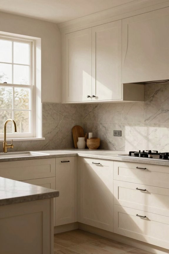 lighting based neutral palette selection across daylight and artificial warmth