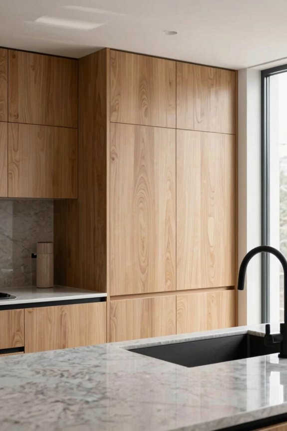 5 Maple Kitchen Cabinet Styles That Transform Your Space 1 modern maple cabinets enhance minimalist airy kitchens