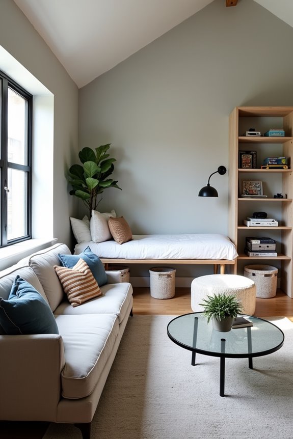 modular multifunctional entertaining space