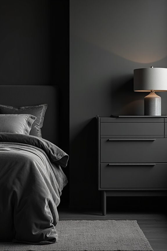 monochrome nightstands dressers anchors
