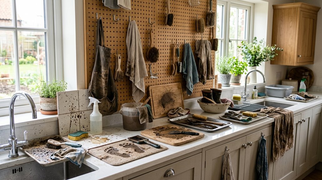 muddy kitchen cleaning ideas