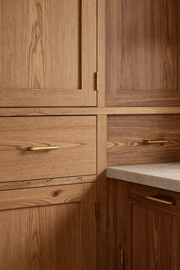 natural wood cabinetry timeless balance