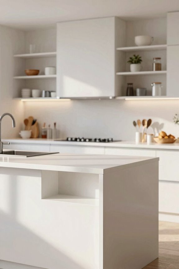 5 Smart Studio Kitchen Layouts That Maximize Space 3 open airy open shelving harmony