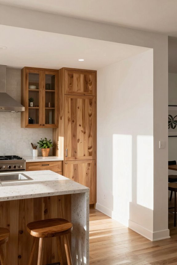 open plan kitchen smarter storage