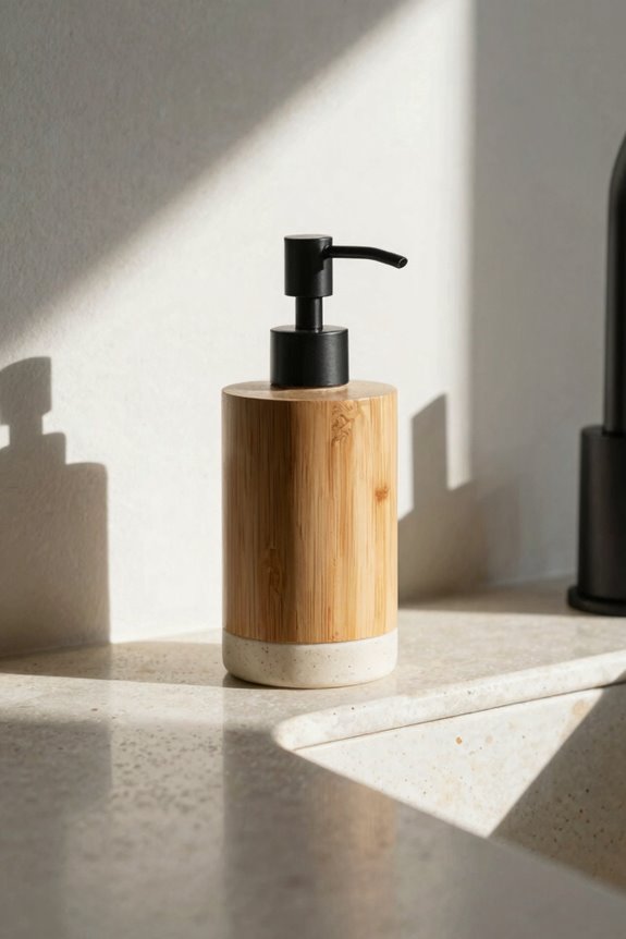 organic wood soap dispenser ideas
