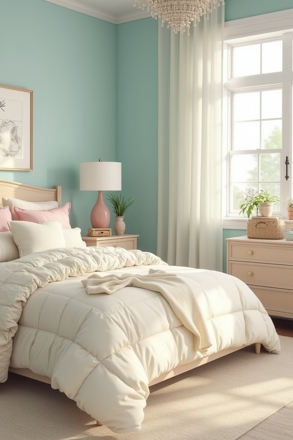 pastels creams coastal serenity
