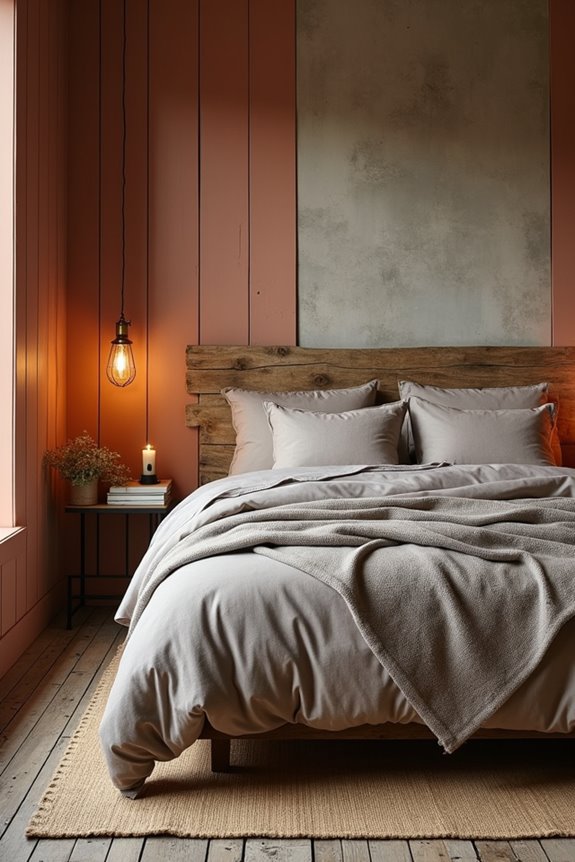 rustic color palette accents