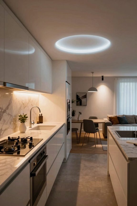 separate ceiling lights define zones ttfo1