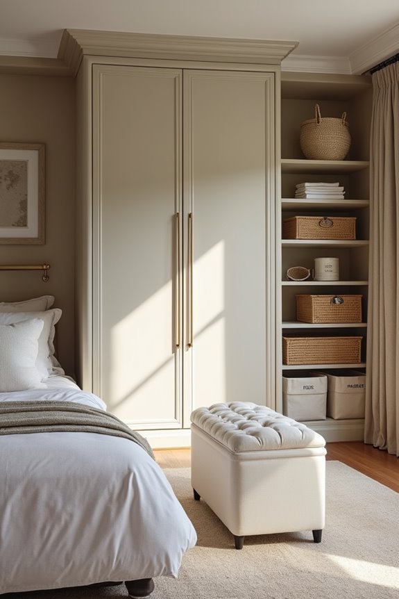 storage benches for concealed seating