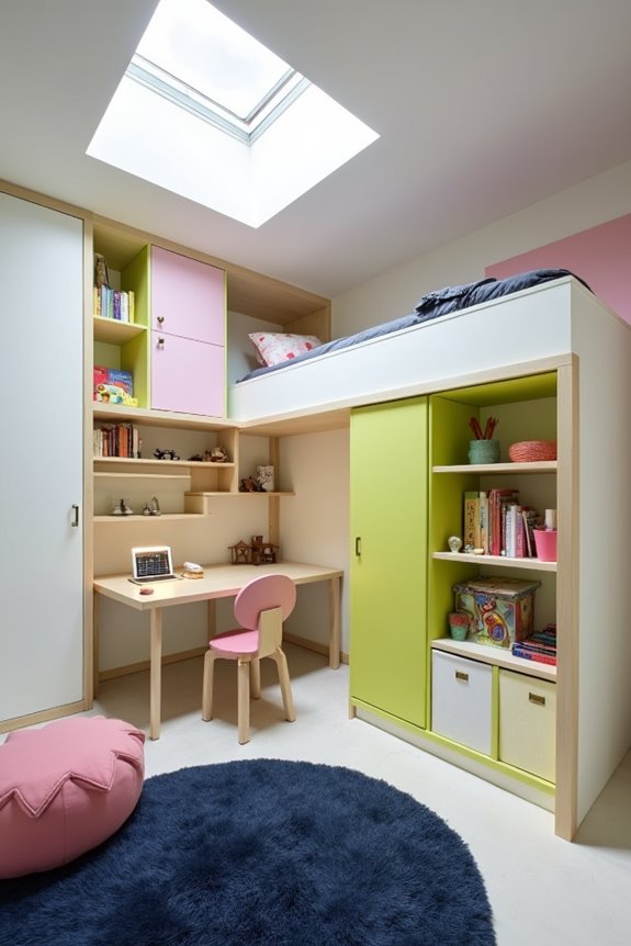 strategic multi functional small bedroom design
