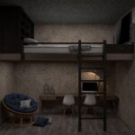 tiny bedroom space optimization ideas