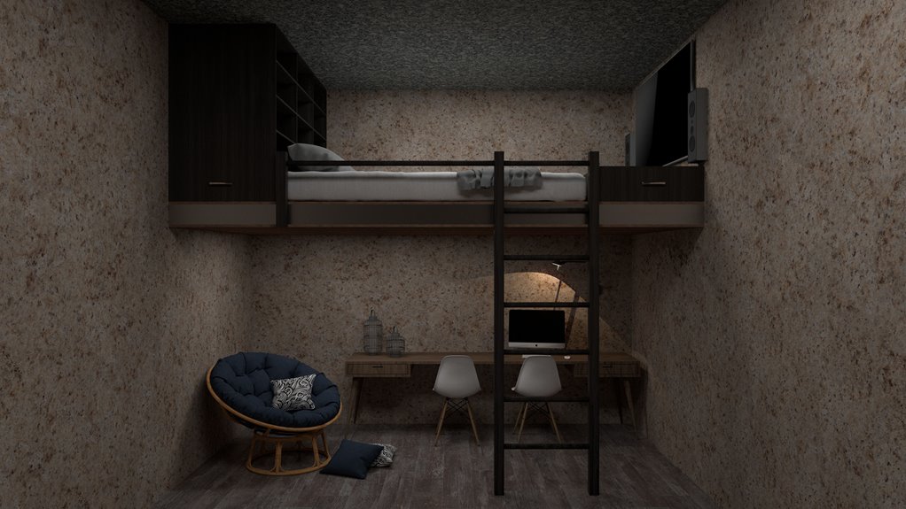 tiny bedroom space optimization ideas