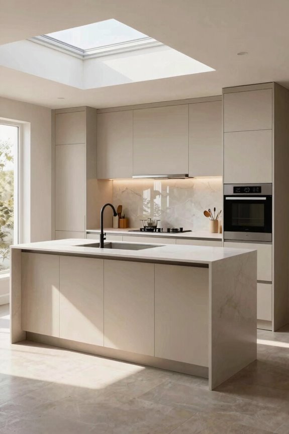 5 Smart Studio Kitchen Layouts That Maximize Space 4 tiny island open shelving harmony