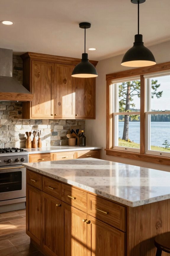 unifying lighting hardware accents