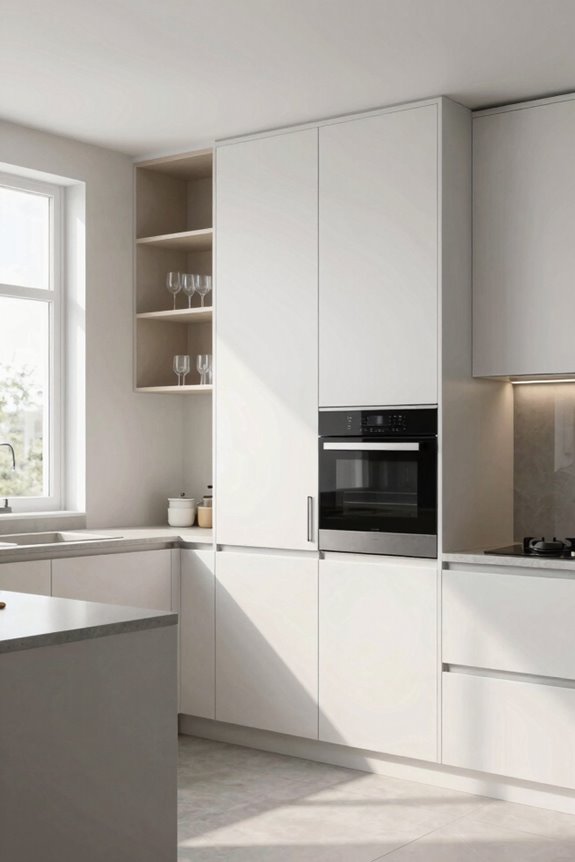 5 Smart Studio Kitchen Layouts That Maximize Space 1 vertical storage light colors spacious feel ngfrz