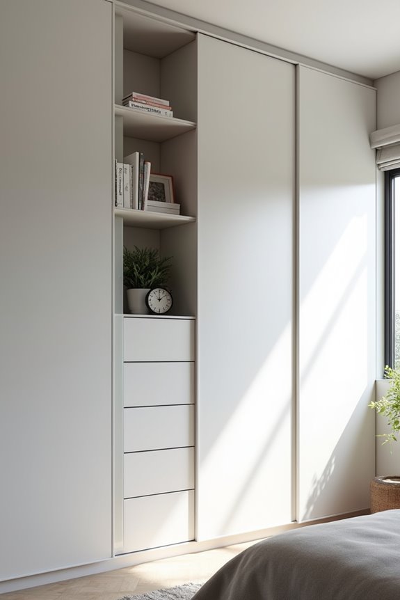 wall mounted sliding door cabinets storage