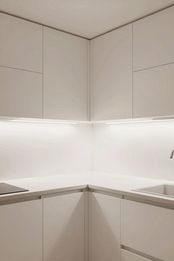 7 Paint Colors That Make Small Kitchens Feel Bigger 1 white and off white maximize brightness