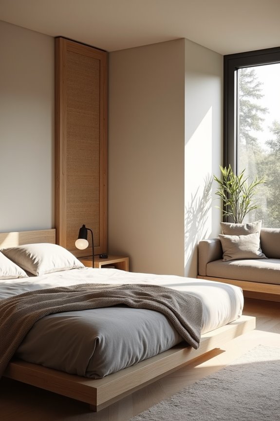 zoning bedroom with purposefully coordinated zones